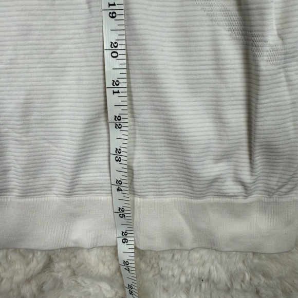 Lululemon Swiftly Tech Long Sleeve Athletic Training Women's Size 14 White - Picture 4 of 6